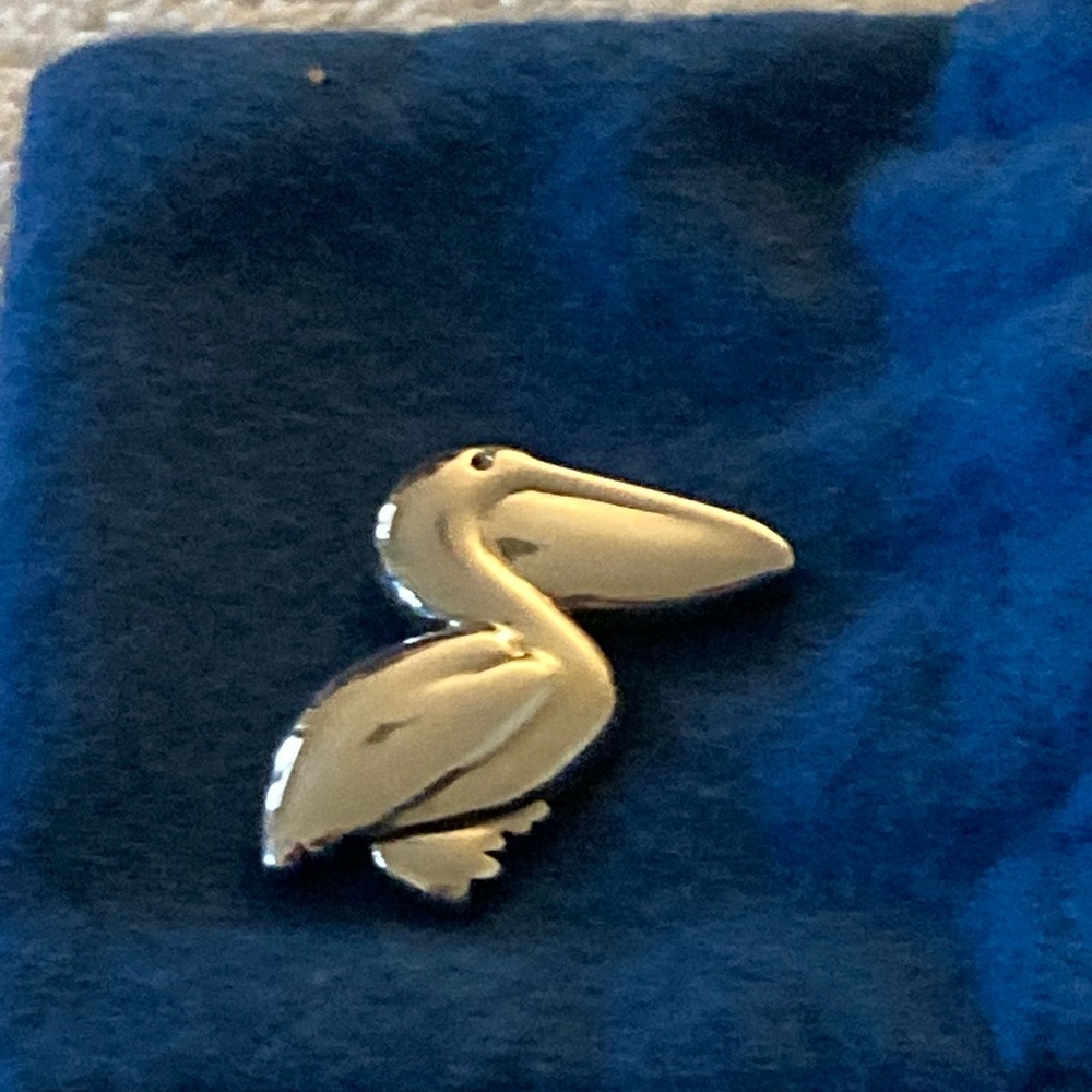 Mignon Faget Sterling Silver Pelican Pendant for Necklace